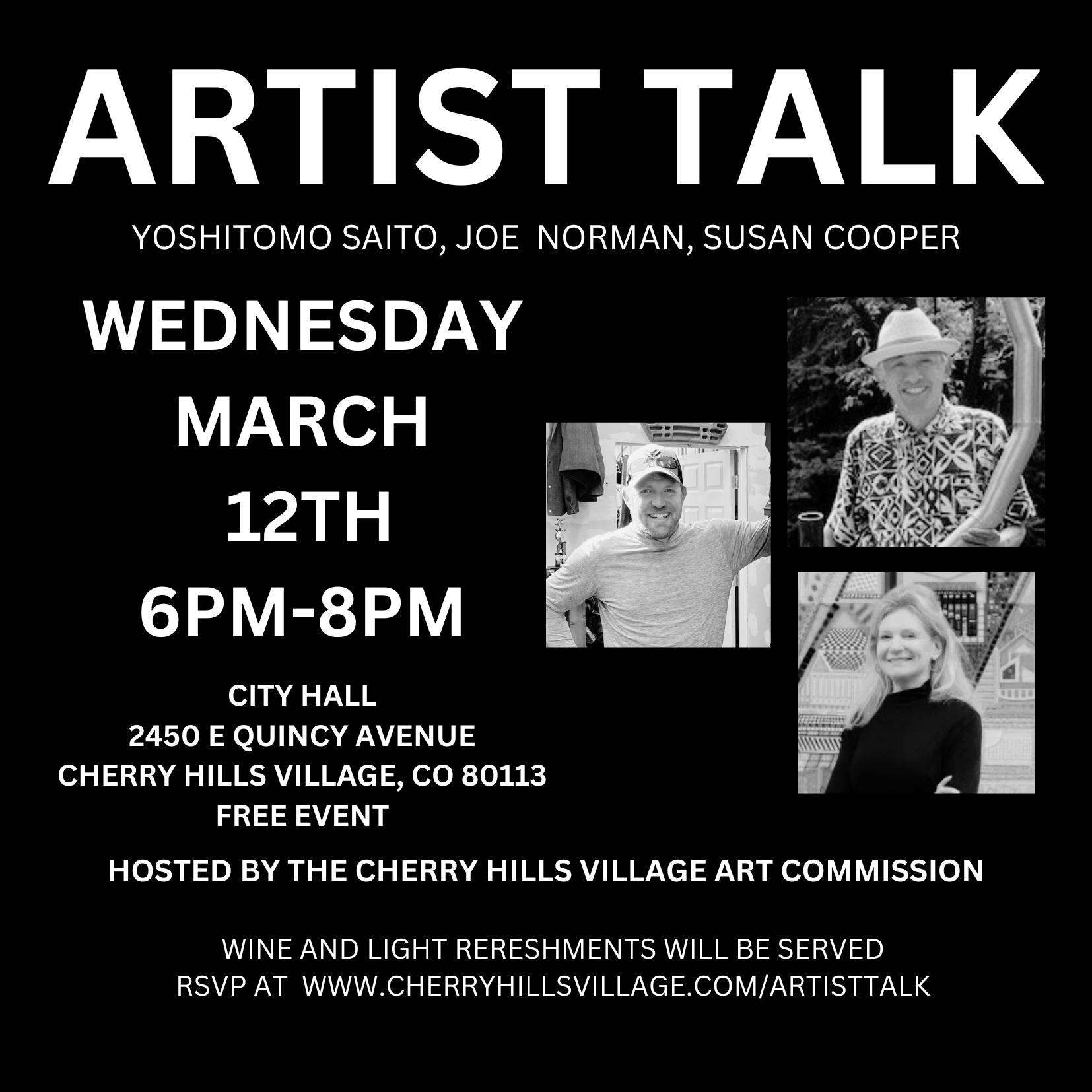 ARTIST TALK BW
